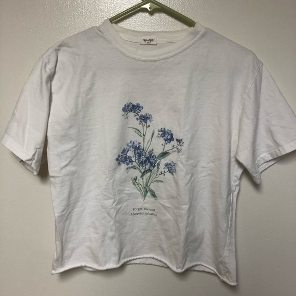 Brandy Melville Tops - Brandy Melville forget-me-not shirt